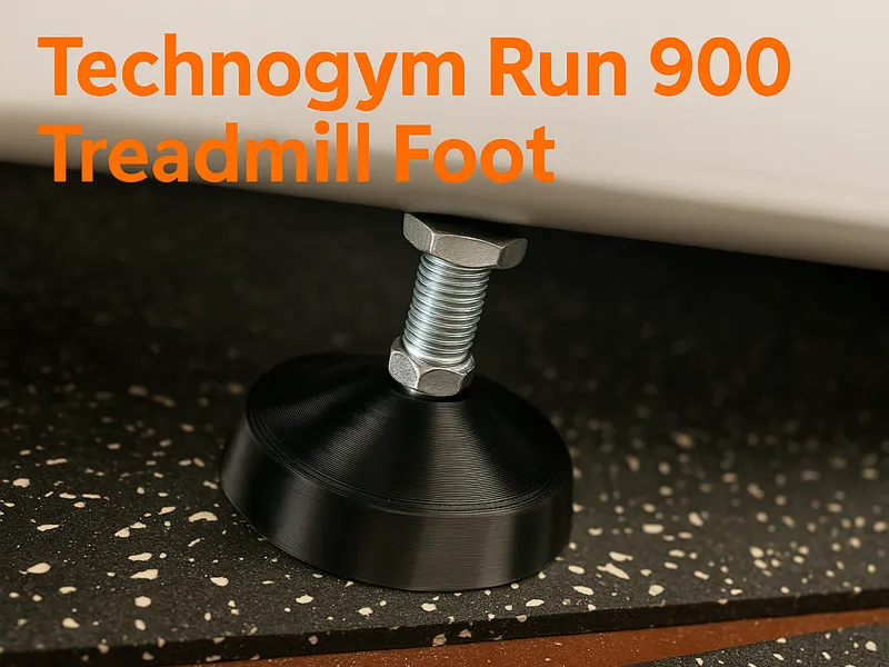 Technogym Run 900 treadmill foot