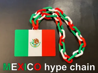 Mexico flag hype chain
