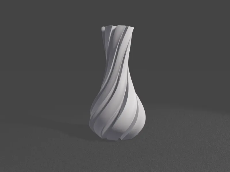 vaso design moderno 