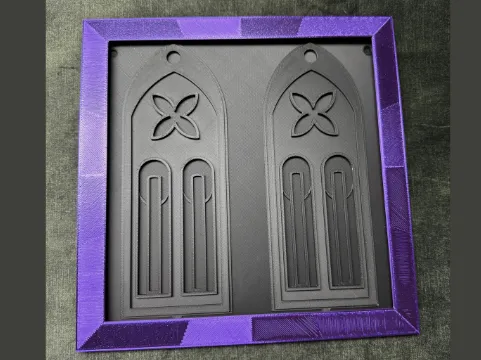Cathedral Mirror Frame – Modular 15x15cm Design