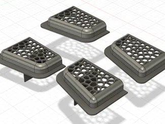 VW Grand California 680 Bed Pocket Inserts