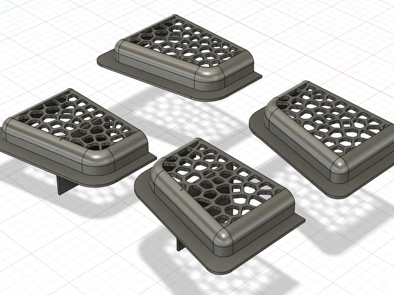 VW Grand California 680 Bed Pocket Inserts