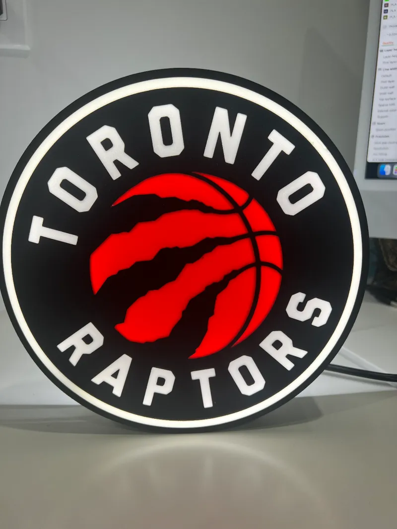 Toronto Raptors Light Box
