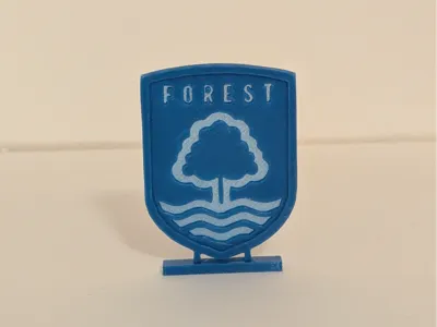 Simple Nottingham Forest Desktop Badge