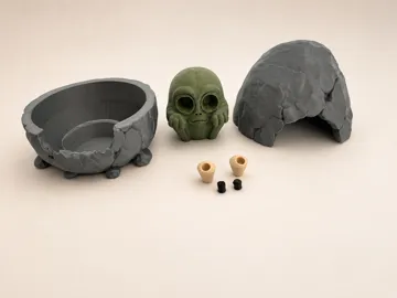 Accesorio para impresora 3D: Peeker - The Rock mehrteilig — vista de referencia 2