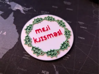 IPA Christmas Tree Ornament