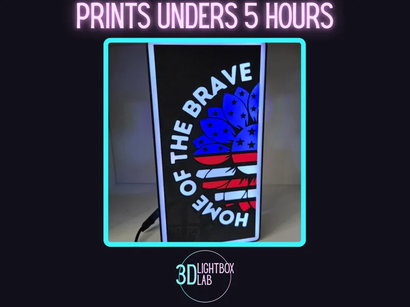 Patriotic Flower (3D Home Decor)