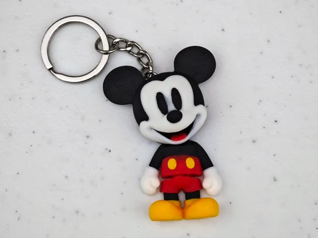 Mickey Mouse Mini Flexi Keychain V1