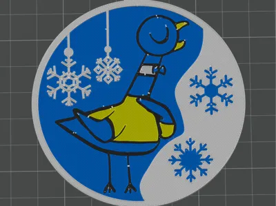 Singing bird Xmass Ornament