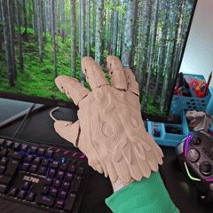 Articulated Forest Spirit Hand