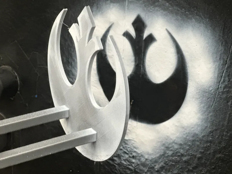Rebel Alliance Emblem Spray Paint Stencil. A1 MINI