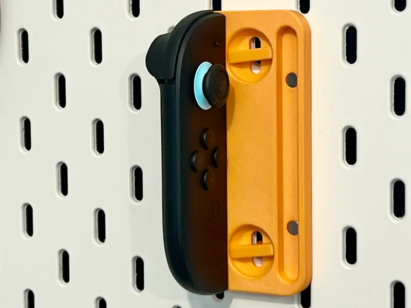Nintendo Switch 2 Joycon Holder for IKEA Skadis 