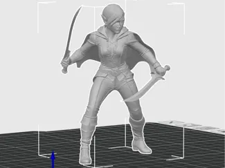 dark elf female thief