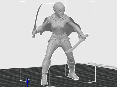 dark elf female thief