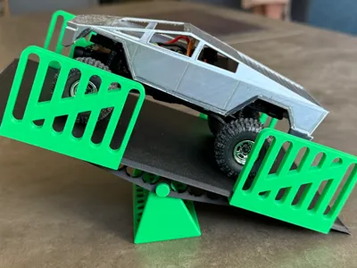 Seesaw for RC Rock crawler scx30