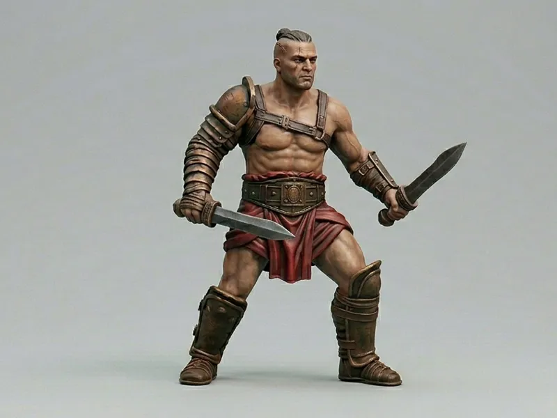 Ludus Gladiator Dimachaerus