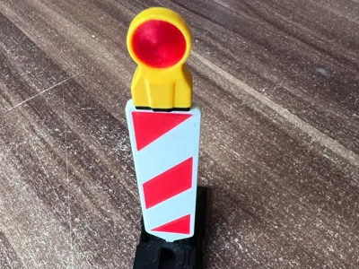 Warning light for traffic cones 1/14
