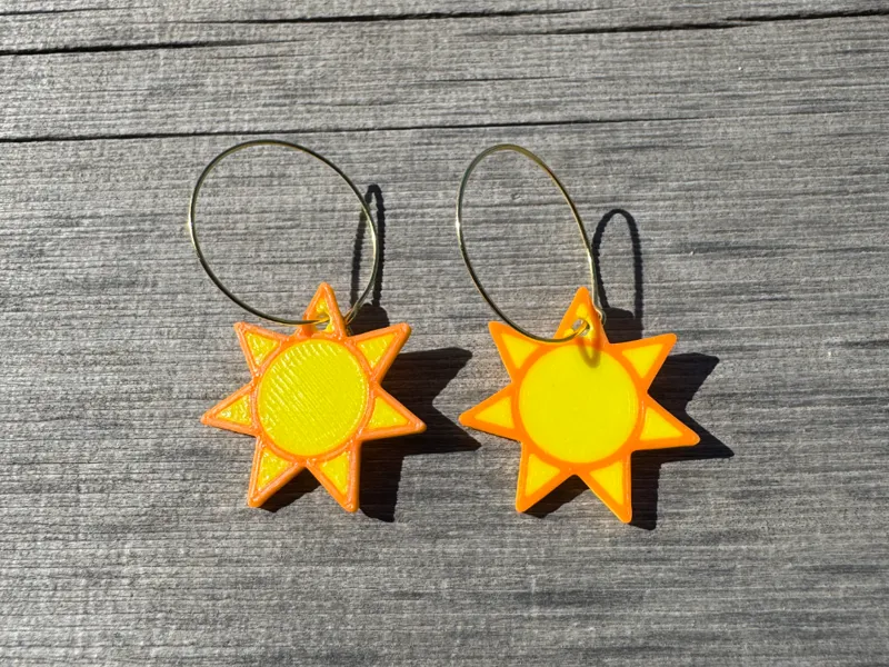 Sun Earrings