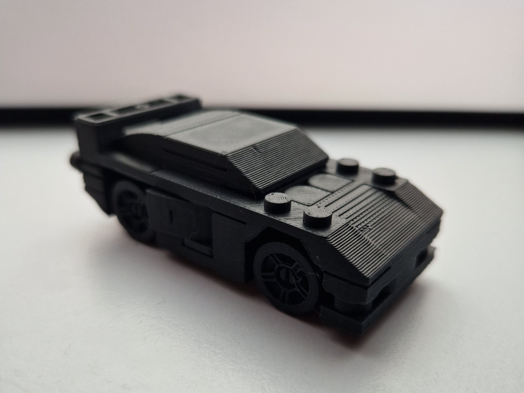 LEGOs Style Ferrari F40 Inspired Car