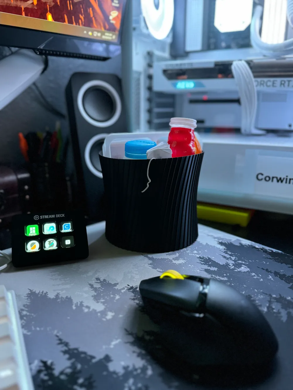 Desktop Tash Can / Waste Bin by CorwineCustoms.3D MakerWorld