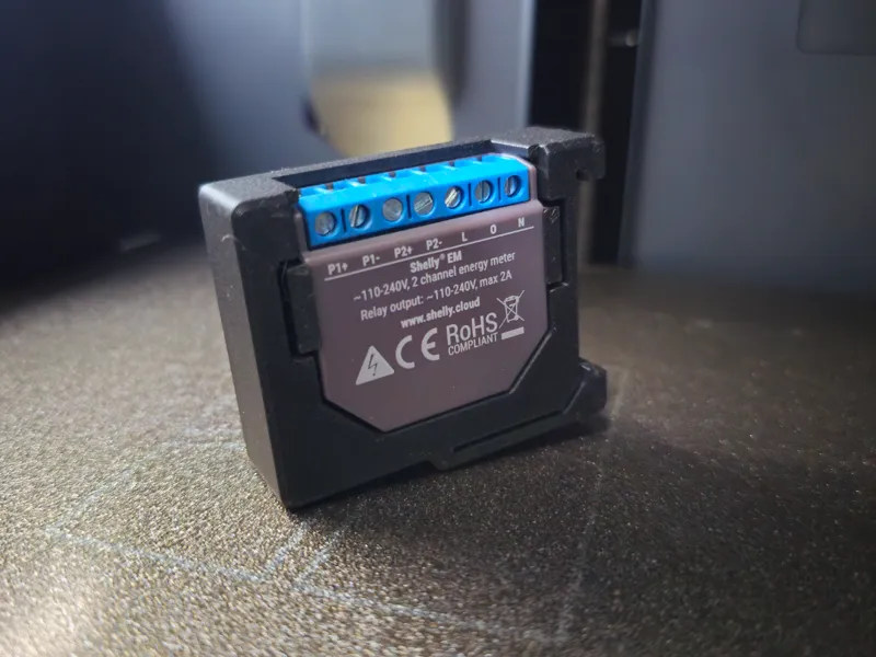 Shelly EM DIN Rail Mount