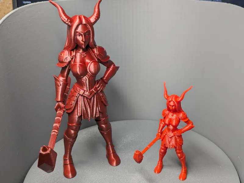 Demoness with Maul | 100mm & 180mm