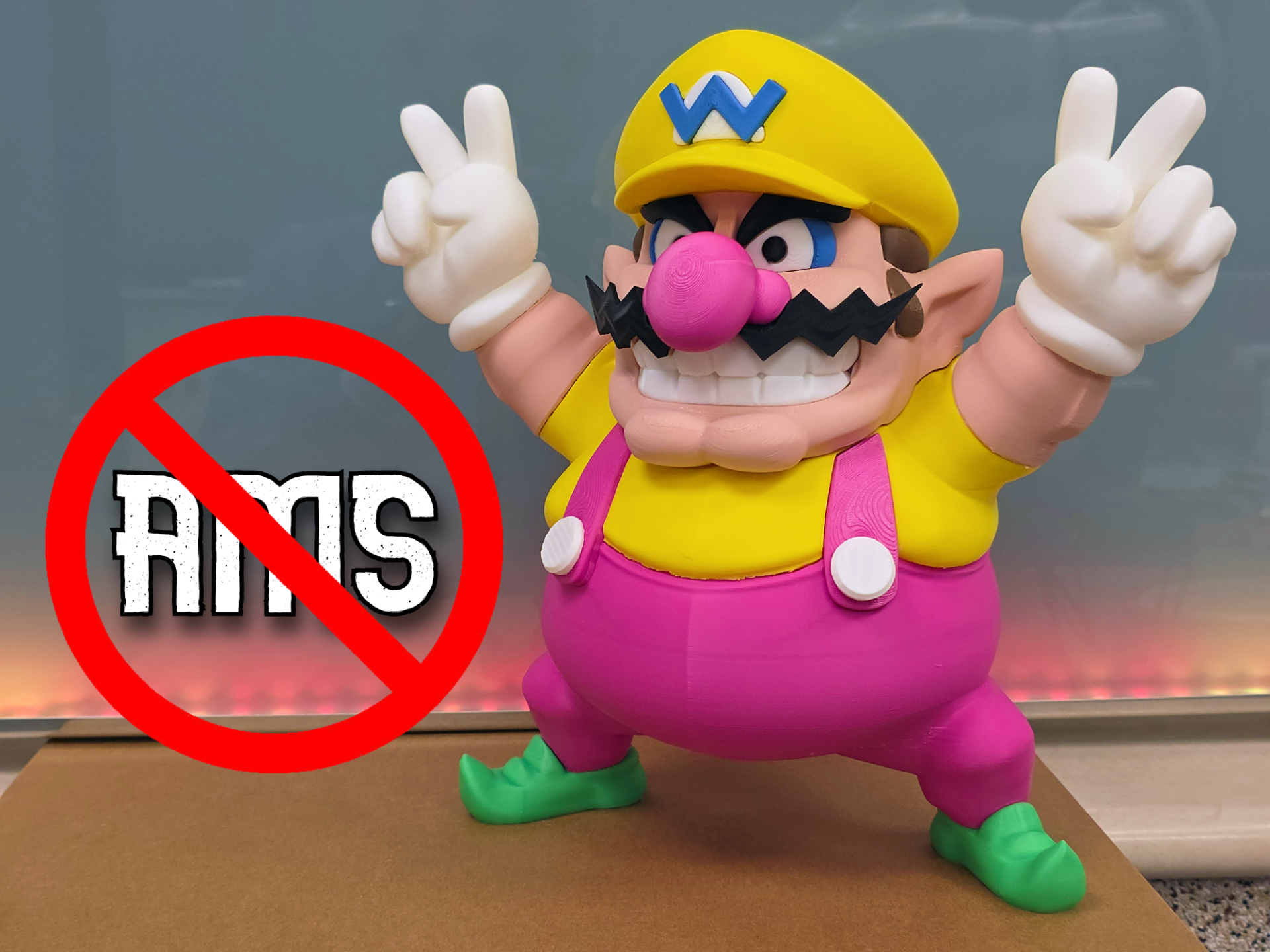 Nintendo's Mario Wario / NO AMS