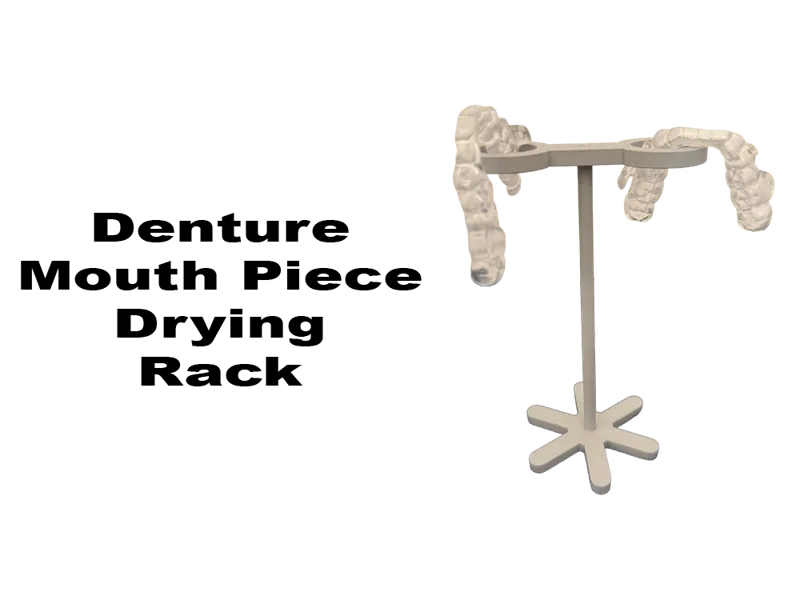 Denture / Mouth Piece Drying Rack