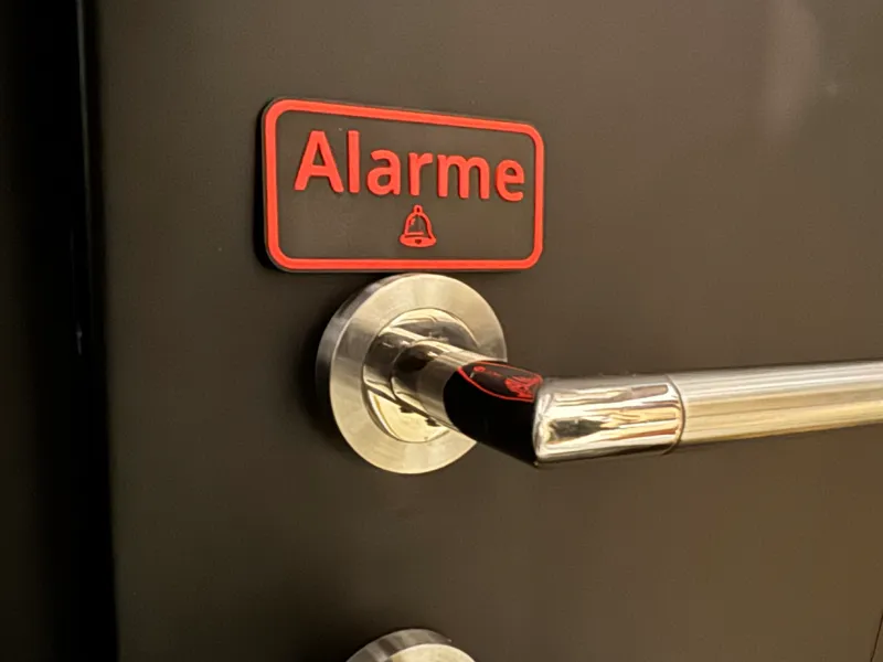 Signalétique Alarme