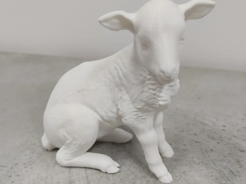 One colour sheep - solid model