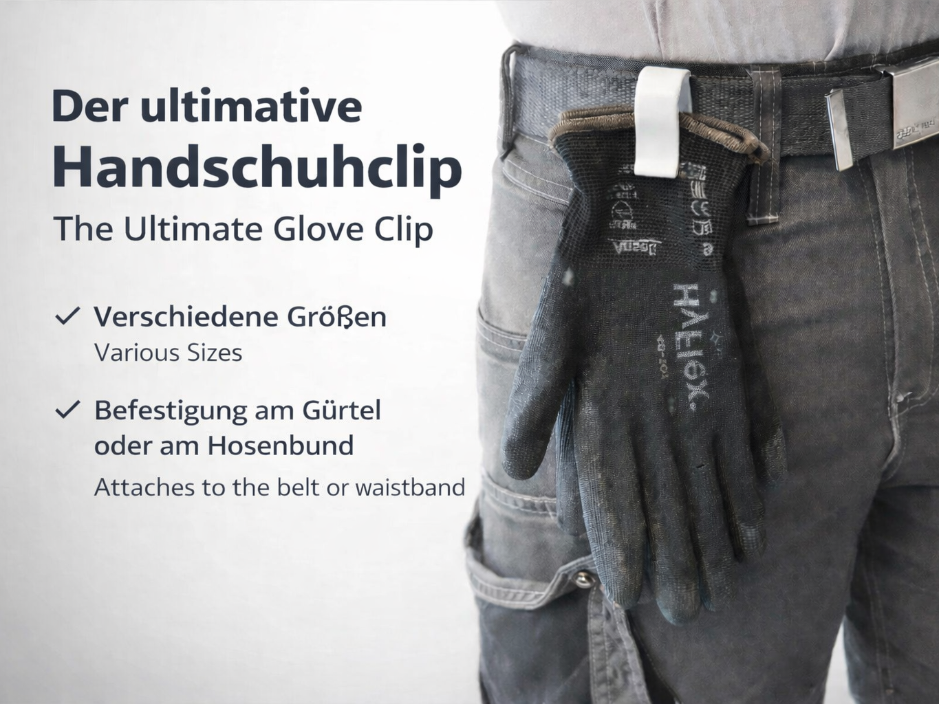 Der ultimative Handschuhclip