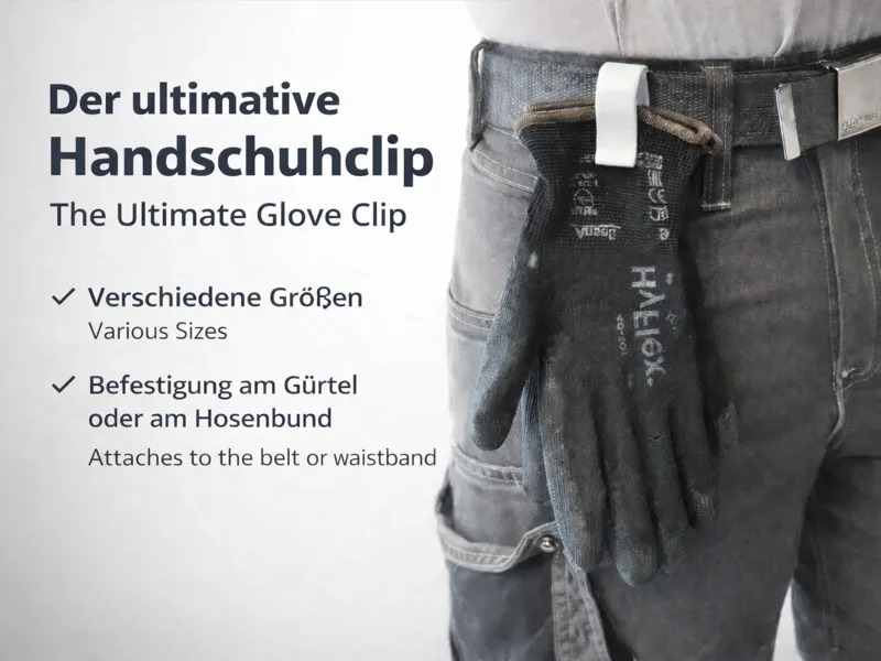 Der ultimative Handschuhclip