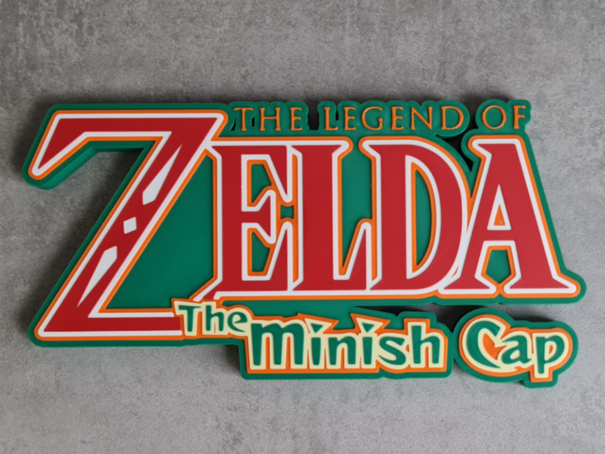 Zelda the Minish Cap Logo / Sign 