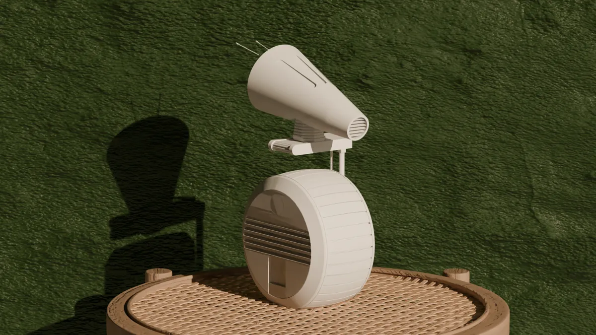 D-O Droid - Star Wars Home Decor - Free 3D Print Model - MakerWorld