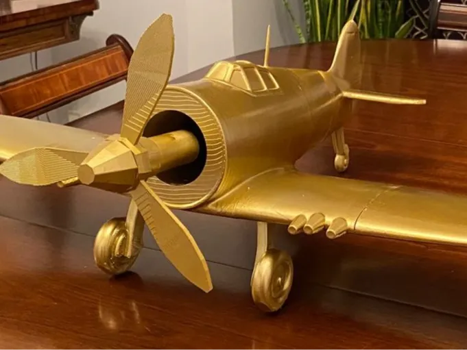 Uncut Spitfire Winebottle holder