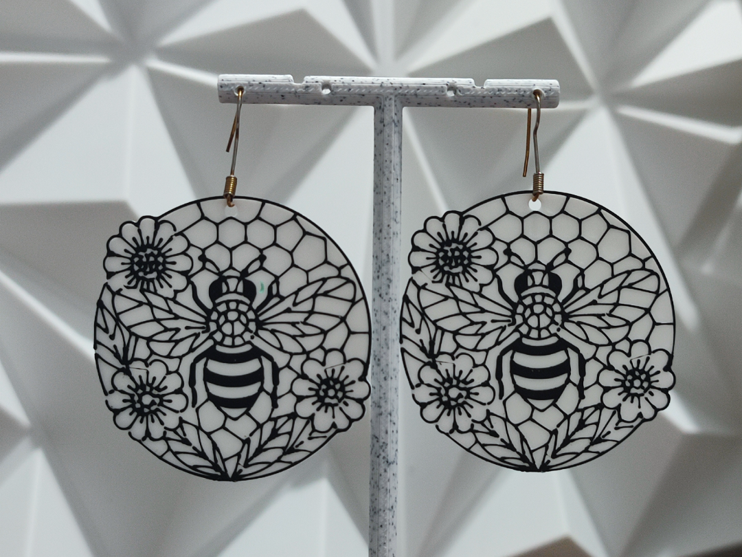 Aretes Honey Garden Medallions