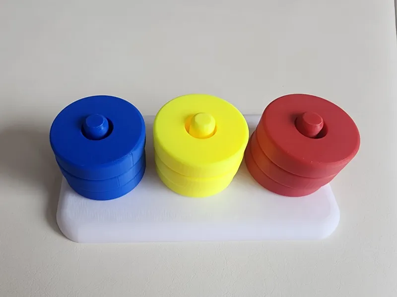 Color Match Rod Toy