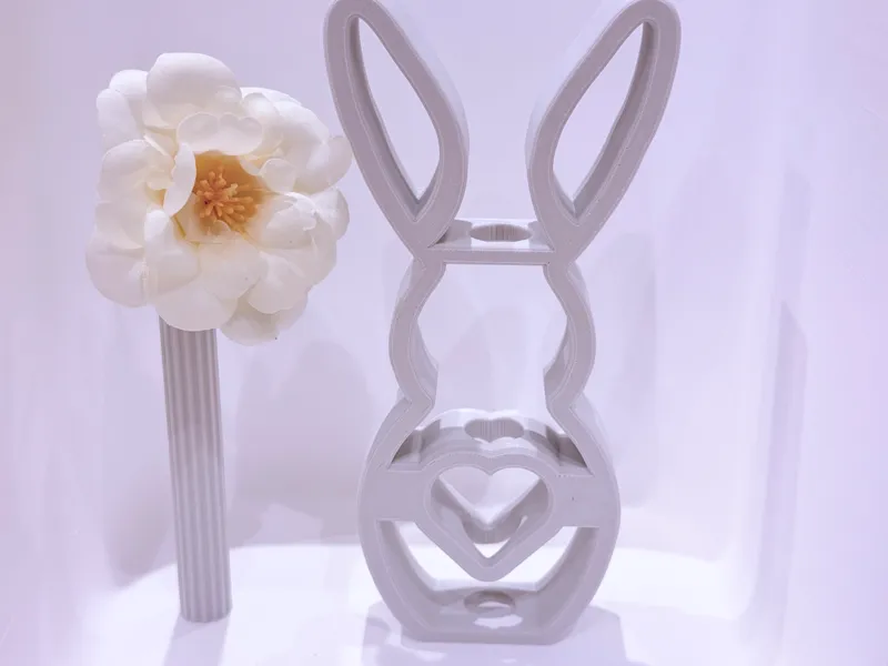 Easter Bunny Flower Vase Holder