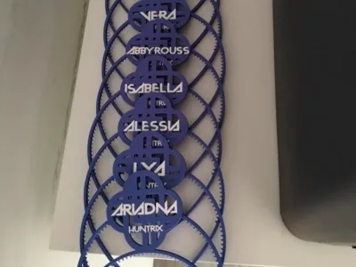 customizable huntrix headband