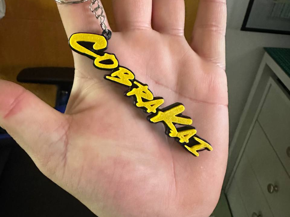 key chain cobra kai (NO AMS)
