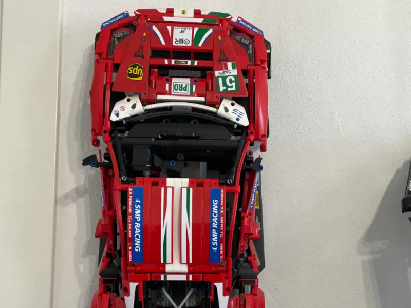 Supporto F488 Ferrari GTE Mattoncino Technic 42125