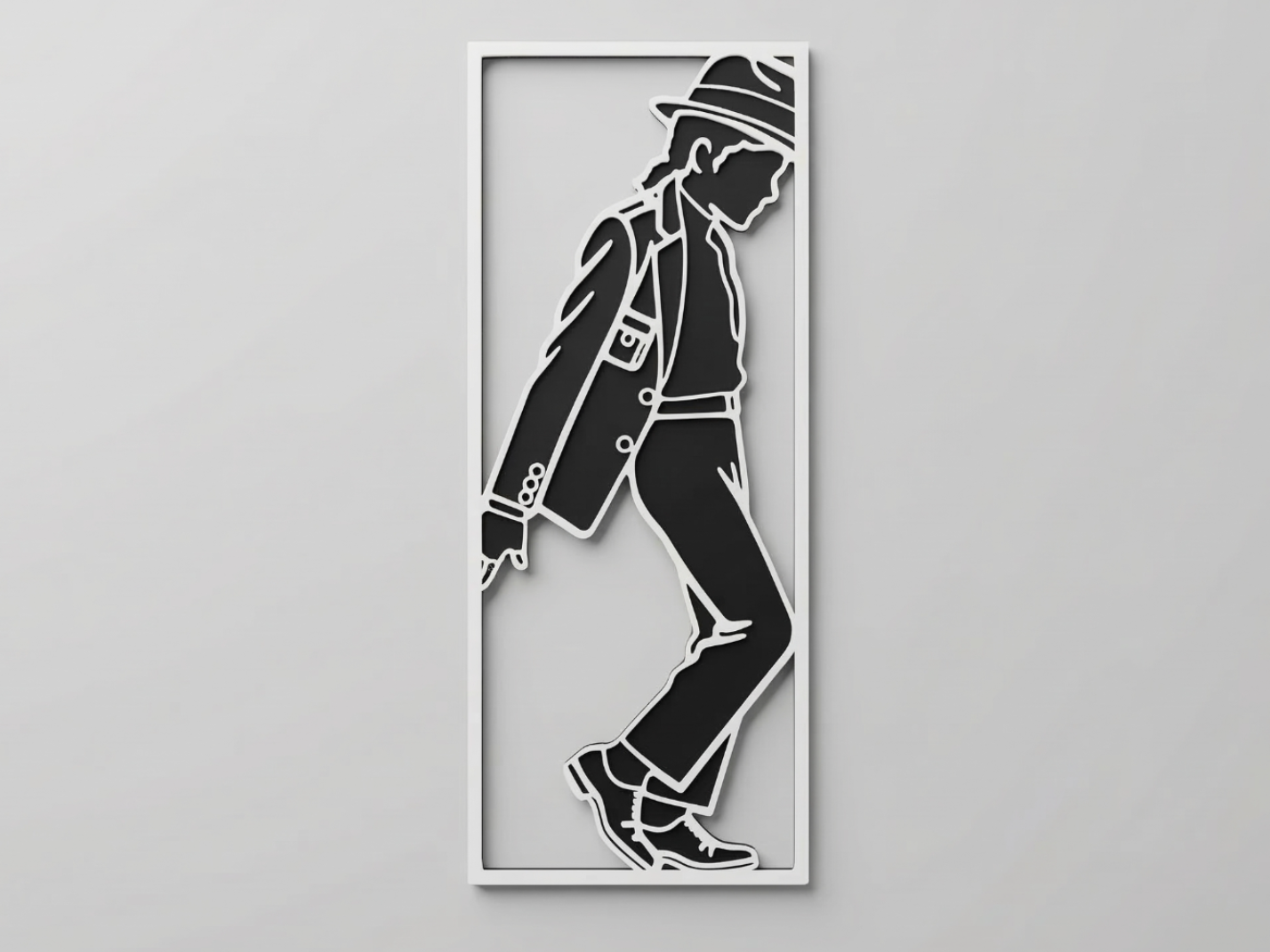 Michael Jackson Iconic Silhouette Bookmark