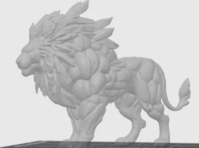 Crystal Lion Fantasy Look