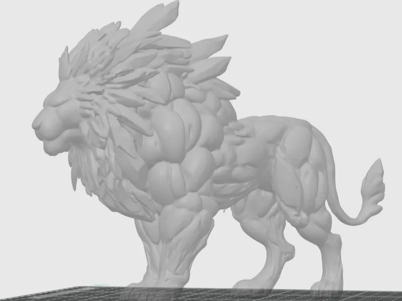 Crystal Lion Fantasy Look