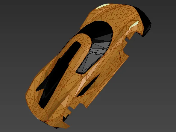 Low-Poly Koenigsegg Jesko+Eslam Divided (NO AMS)