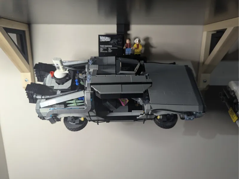 Shelf Support Brick set 10300 Delorean - 1 screw