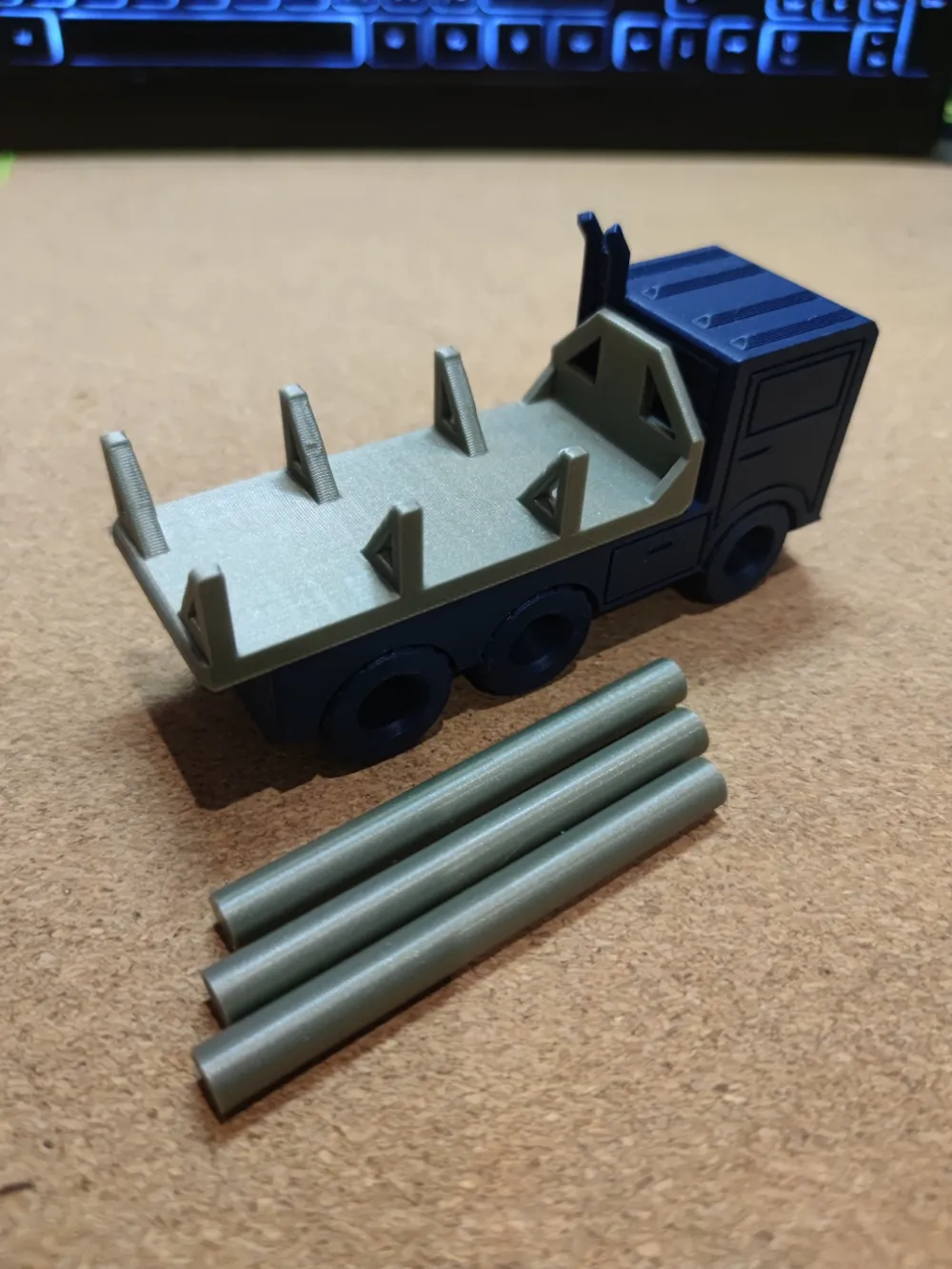 Print in Place Wood Trailer by JP Design MakerWorld: Download Free 3D ...