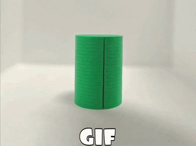 CylFid - Cylinder Fidget - Optical Illusion