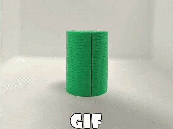 CylFid - Cylinder Fidget - Optical Illusion
