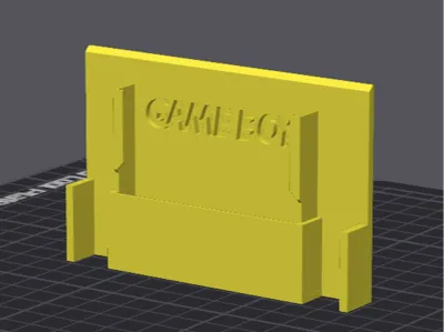 Game Boy Cartridge Cassette Case Insert